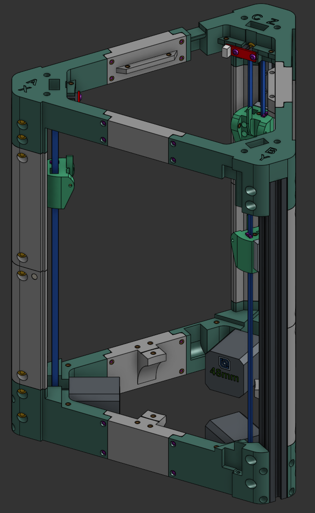 Complete frame assembly