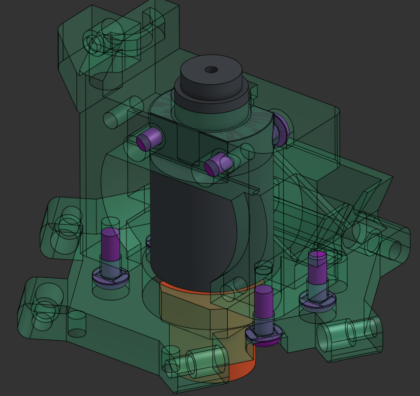 Motor cover installation