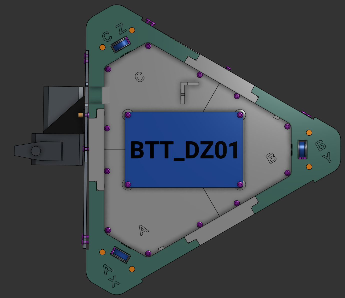 Motor cover installation