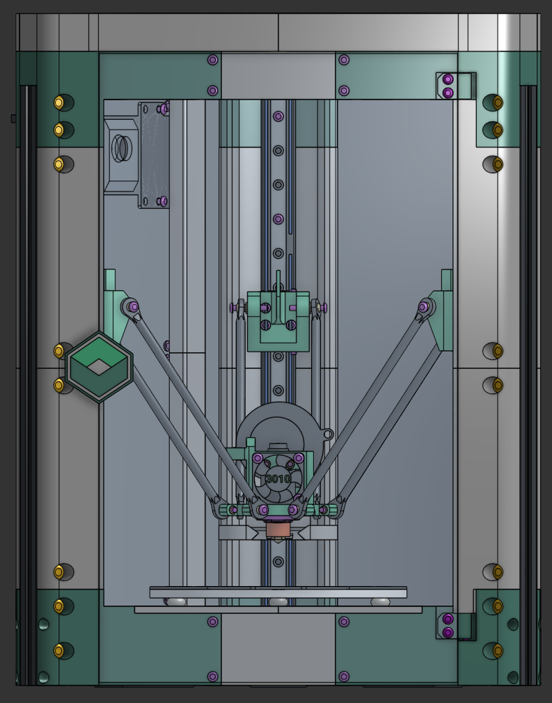 Door and hinge installation
