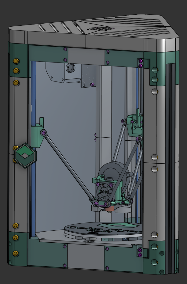 Spool holder installation