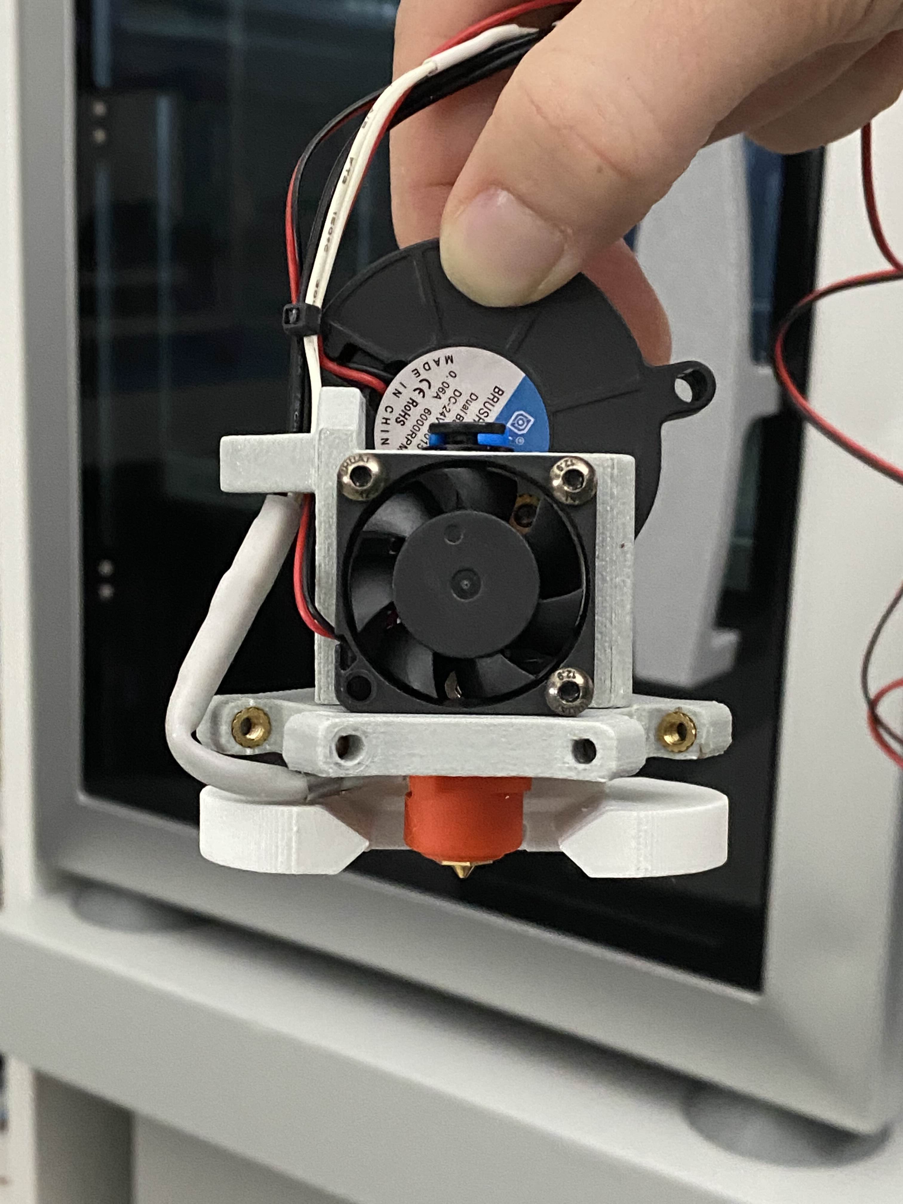 Motor cover installation